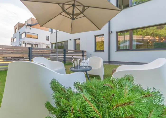 Nadmorski Z Ogrodkiem Lägenhet Mechelinki