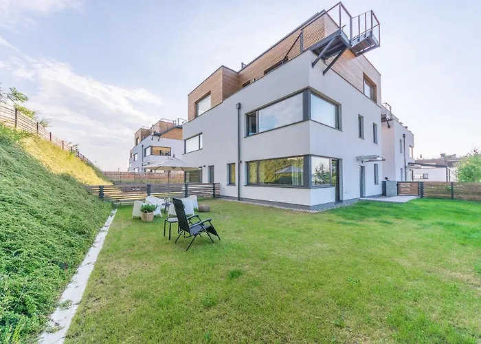 Nadmorski Z Ogrodkiem Lägenhet Mechelinki